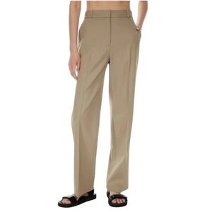 Aritzia Babaton Agency High Rise Straight Leg Trouser Pant City Wool